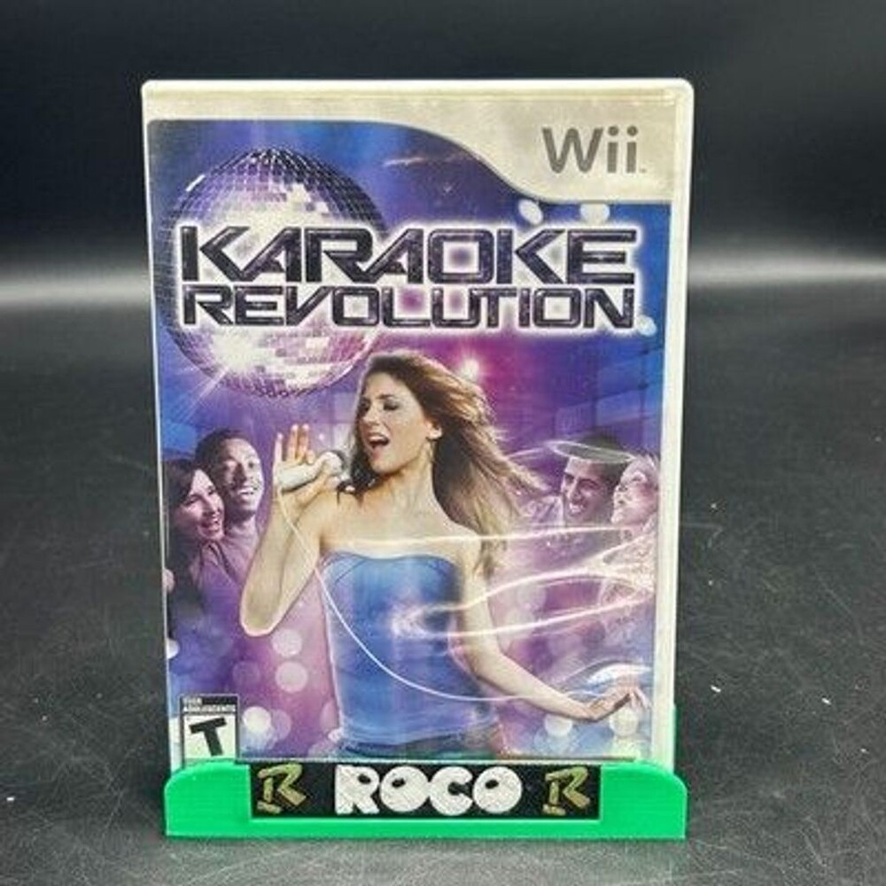Karaoke Revolution Wii Music Party Konami (Nintendo Wii, 2007) No Manual
